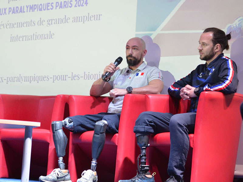 Cyrille Chahboune et Guillaume Ducrocq - Vers les jeux paralympiques pour les bioniques